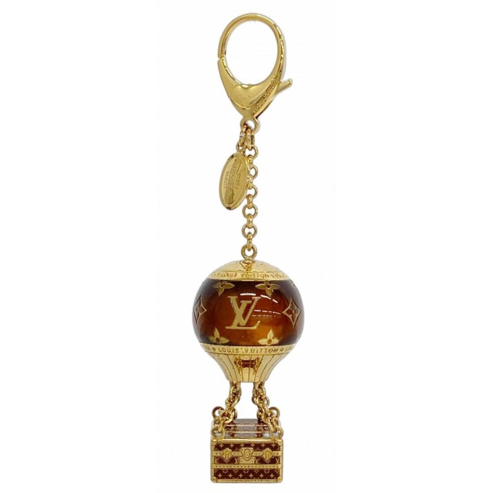 Louis Vuitton Montgolfiere Charm Hot Air Balloon Trunk Bag Keychain LV Monogram